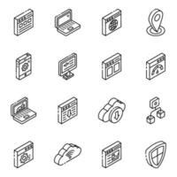 Web Design and Editing vector