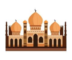 diseño de vector de mezquita
