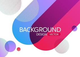 Abstract background geometry design vector