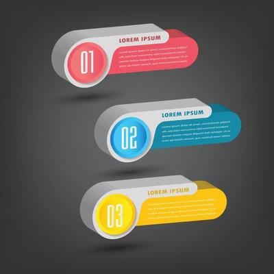 modern text box template, banner Infographics