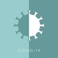 BANNER ON COVID 19 IN VECTOR