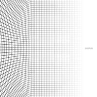 Abstract warped Diagonal Striped wave lines texture vector