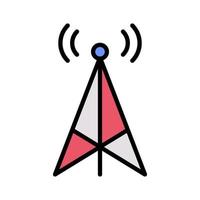 Radio Tower Icon vector