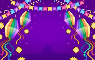 Festa Junina Festivity Background vector