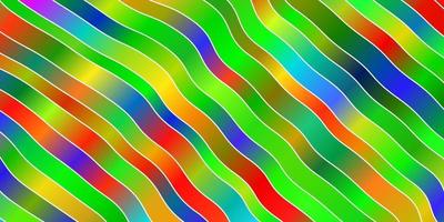 Light Multicolor vector texture with curves.