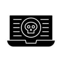 Cyber Attack Icon vector