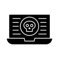 Cyber Attack Icon vector