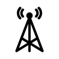icono de torre de radio vector
