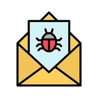 Spam Email Icon vector