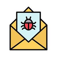 Spam Email Icon vector