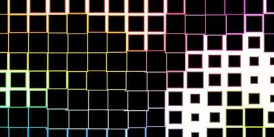 Light Multicolor vector background with rectangles.