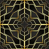 This is a vintage golden texture in an oriental style with cobwebs vector