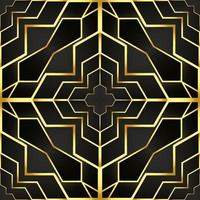 This is a vintage golden texture in an oriental style with cobwebs vector