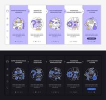 E-trash manage onboarding vector template