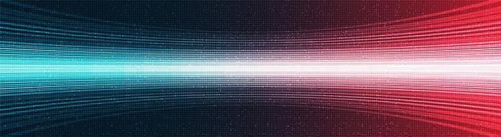 Red and Blue Technology Background vector