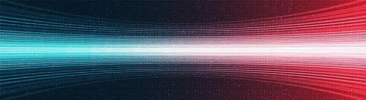 Red and Blue Technology Background vector