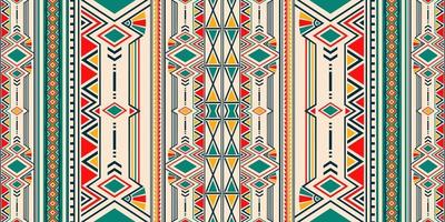 Ikat geometric folklore ornament for ceramics, wallpaper, textile, web, cards. Ethnic pattern. Border ornament. Native american design, Navajo. Mexican motif, Aztec ornament vector