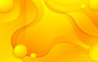 Abstract Gradient Yellow Background vector