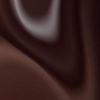 Imagen de fondo vectorial que ilustra la masa de chocolate líquido con chispas