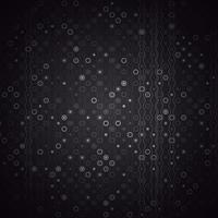 Abstract Black Background with geometric shapes vector