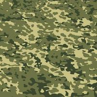 Military camouflage texture khaki print background - Vector