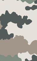 Military camouflage texture khaki print background - Vector