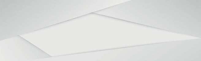 White vector panoramic background with straight lines and shadows