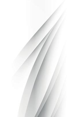 White vector background with wavy lines and dots