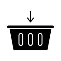 Add to Basket Icon vector