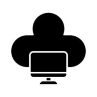 Cloud System Icon vector