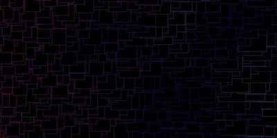 Dark Pink, Blue vector texture in rectangular style.