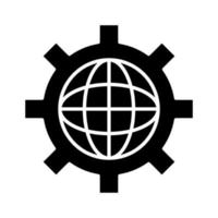 Global Settings Icon vector