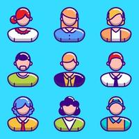 People Icon Collection vector