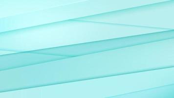 Abstract futuristic background with blue green overlapping rows vector