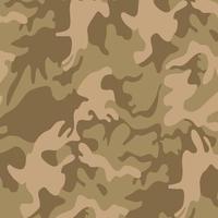 Fondo de impresión de color caqui de textura de camuflaje militar - vector