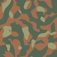 Military camouflage texture khaki print background - Vector