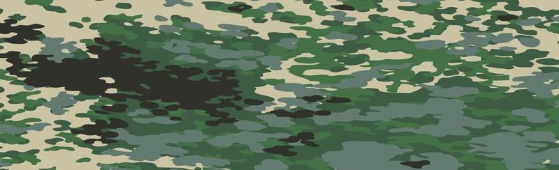 Military or hunting panoramic khaki