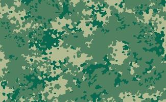 Fondo de impresión de color caqui de textura de camuflaje militar - vector