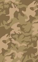 Fondo de impresión de color caqui de textura de camuflaje militar - vector