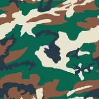 Military camouflage texture khaki print background - Vector