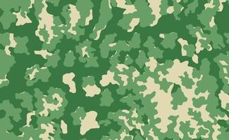 Fondo de impresión de color caqui de textura de camuflaje militar - vector