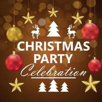 Christmas Party Background Vector Art, Icons, and Graphics for Free Download