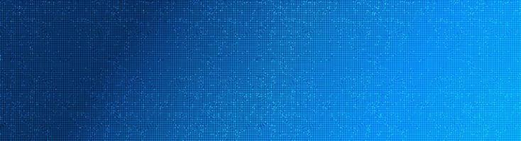 Panorama Light Blue Circuit Microchip Technology Background vector