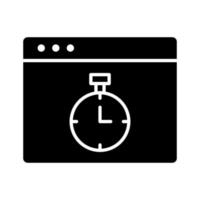 Website Speed Icon vector