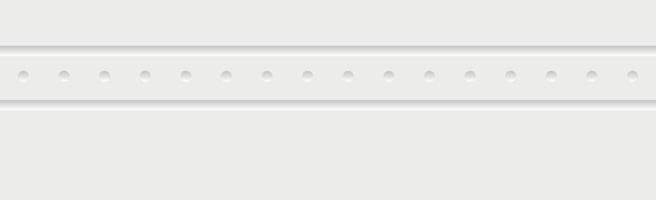 White vector panoramic background with straight lines and holes