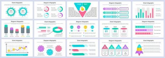 Business and finance infographics presentation slides template vector design template