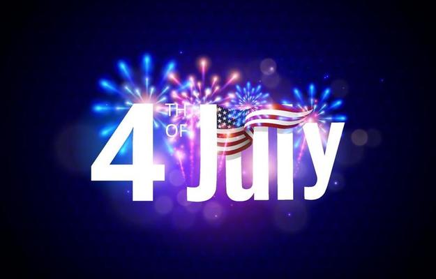 4th of July with Realistic Fireworks