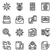 Users Connection and Communication vector