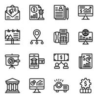 Business Reports Glyph vector