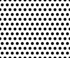 black and white polka dot pattern background vector